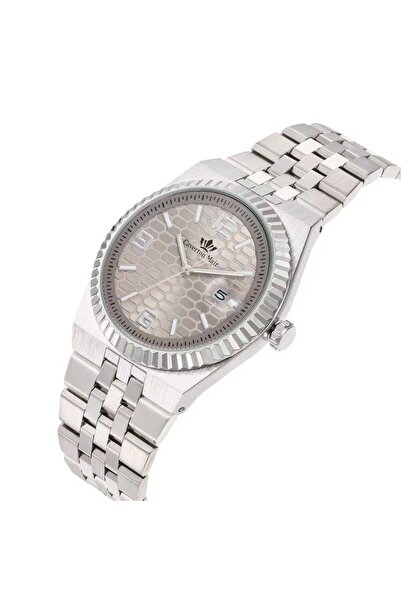 Caverton Mair Men's wristwatch with a gray dial, modern design