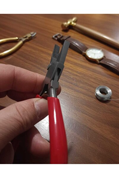 Newa Jewellry Kuyumcu pensesi dişli düz ağızlı