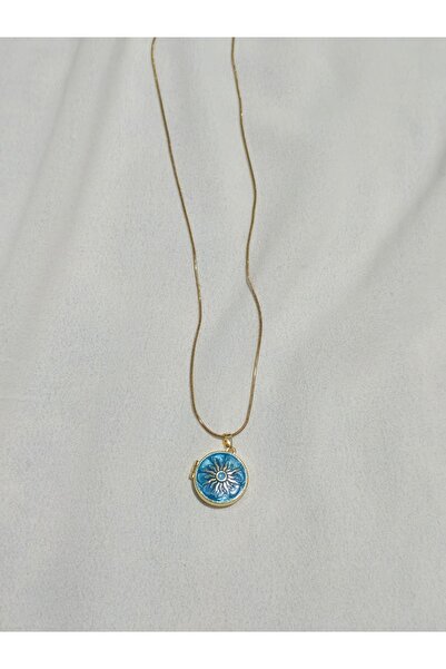 NotluKutum Resimli Kapaklı Çelik Kolye