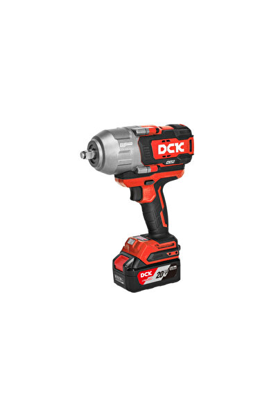 DCK Cordless Impact Driver 1/2" 1218 Nm Brushless 20 V (2 x 5.0 Ah Batteries ...