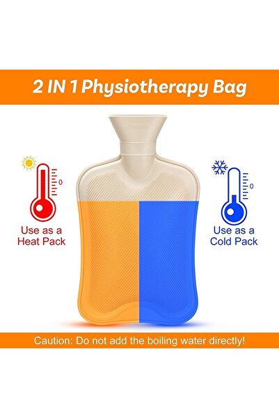 genernic Hot Water Bottle with Soft Cover (2 Liter)
