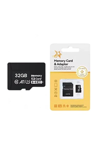 LEDASSE microSD Memory Card 32GB with SD Adapter