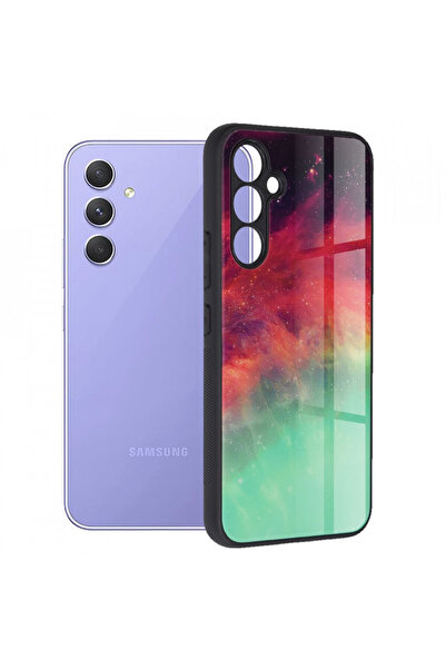 Techsuit Husa Samsung Galaxy A54 - Imprimare Glass Fiery Ocean