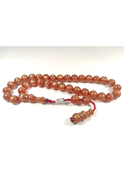 İskeçe Tesbih Mahmud Zeyzun Usta Eseri Multi Color Sıkma Kehribar Sertifikalı...