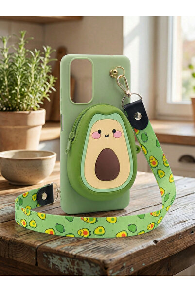 OSG Redmi Note 10 ve Note 10S Uyumlu Fermuarlı Çantalı Cüzdanlı Boyun Askılı ...