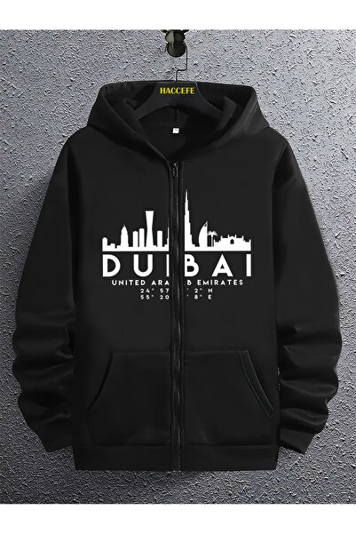 Deocept Unisex Printed Hooded Jacket with Kangaroo Pocket, Comfortable Fit, O...