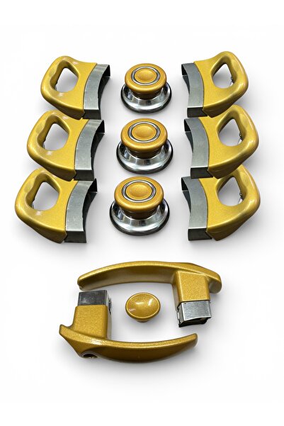 CLEANPOWER Gold 3 takım tencere kulp seti ve 1 takım çaydanlık seti