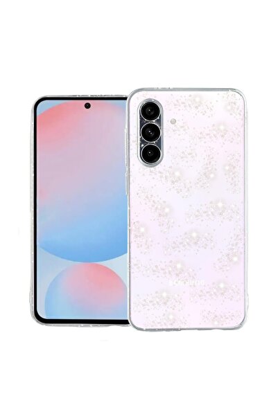 Techsuit Husa Samsung Galaxy A56 5G SparkleSkin transparenta cu sclipici