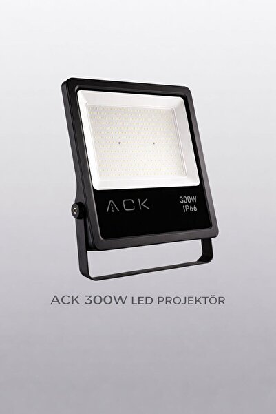 ACK 300W LED Projektör Beyaz Işık 6500K | IP66 | 30000 lm