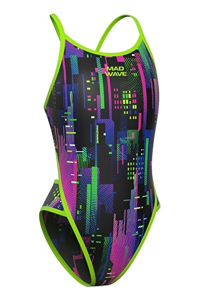 Mad Wave Kız Çocuk Mayo Daria junior ChloroFlex G0