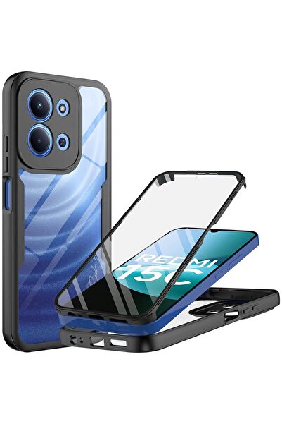 Techsuit Xiaomi Redmi 15C ColorVerse 360 ​​Case + Screen Protector black edge