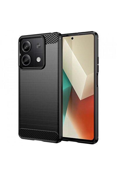Techsuit Husa Xiaomi Redmi Note 13 - Carbon Series-Black