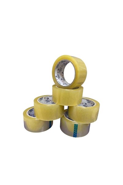 Ch 6 rolls of clear adhesive tape, 100 yards each