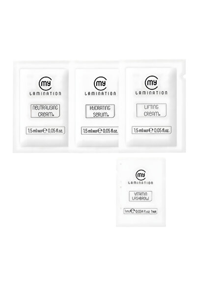 MyLamination My Lamination Set 3+1 Solutii Laminare Gene si Sprancene Plic 1.5ml
