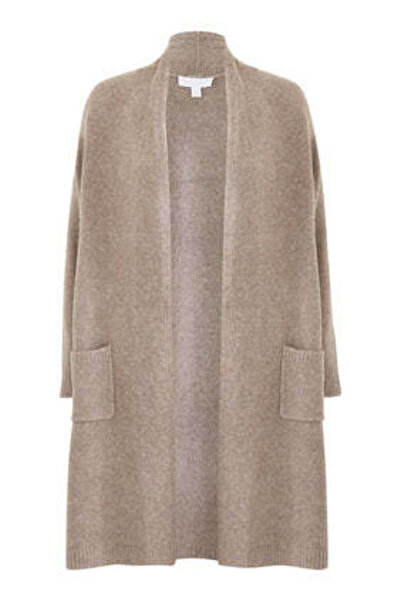 THE WHITE COMPANY Şık Kenarları Yuvarlak Rahat Hırka