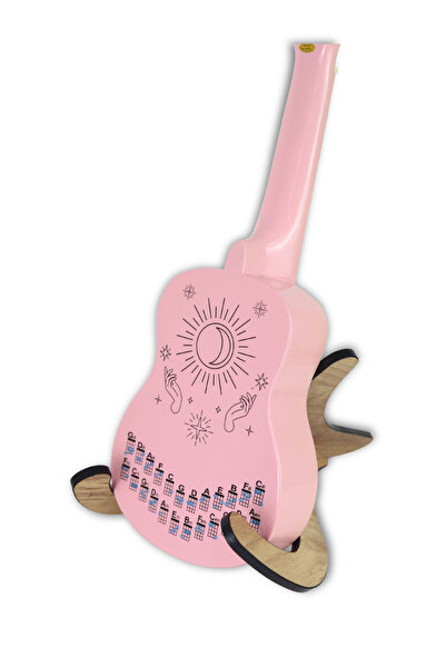 Allians Ukulele Başlangıç Seti, Şeffaf Akor Tablosu, Yan ve Arkaya Yapışkanlı