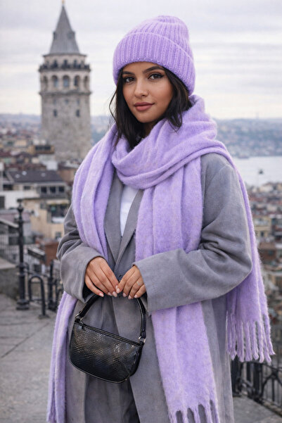 Nilbutik Premium Soft Boucle Scarf