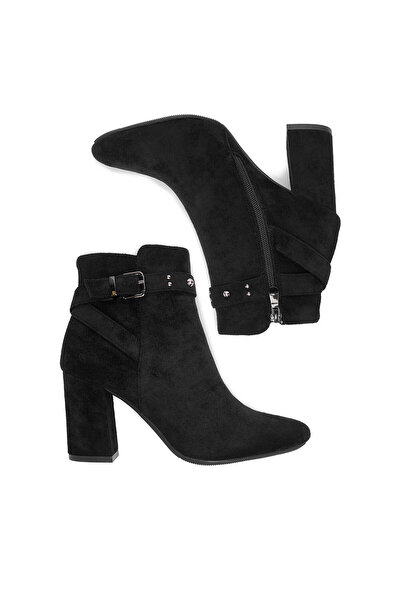 DeeZee ankle boots for women black HX18052A-85