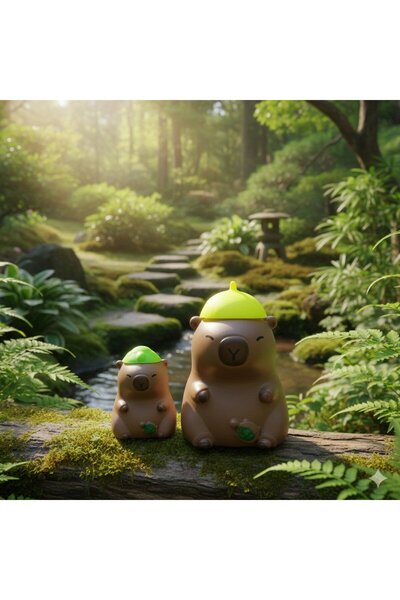 Ethab Ticaret Cute Animals Series - Capybara Figure Set of 2