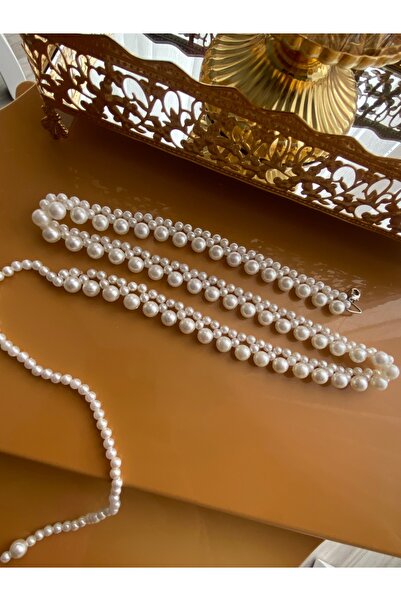 SmY Bag Design Belt 70 cm Plus 25 cm Extension Pearl