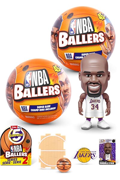BRF ShopletSell 5 Surprise NBA Ballers Series 2, ZURU (Kapsül) 1274129