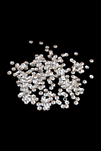 Serhat Aksesuar ve El İşçilik Gümüş 8 mm Çukur Papatya Desen Pul Payet 30 Gr ...