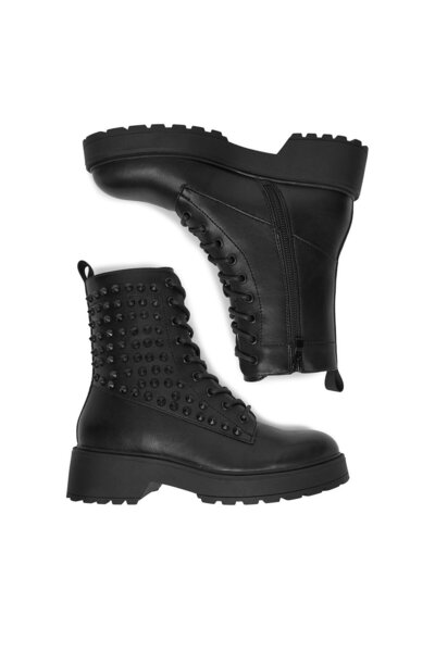 DeeZee Ankle Boots Girls Black 190852-3A