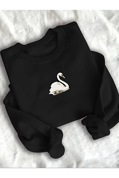 Deocept Women's Printed Crew Neck Comfortable Fit Women's Sweatshirt