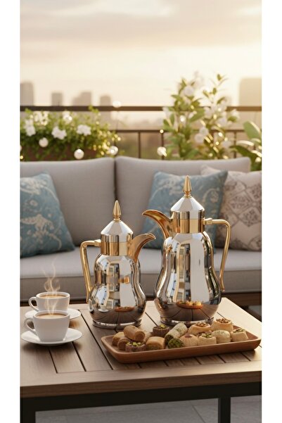 Generic Luxury design tea and coffee thermos, 1 liter / 500 ml