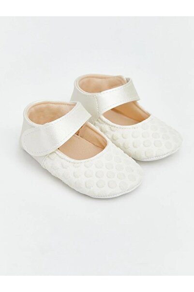 LC Waikiki Velcro-Fastened Baby Girl Ballerinas (S6)