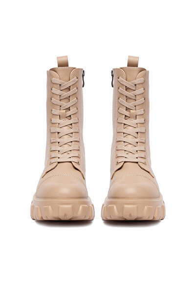 DeeZee women's beige ankle boots 1709-1