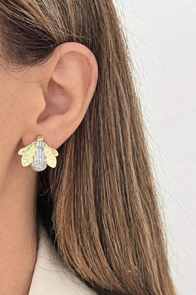 Bubbleatelier أقراط ذهبية من سلسلة في آي بي آري