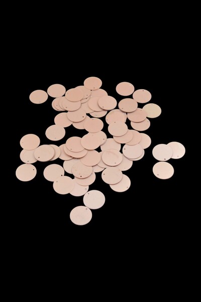 Serhat Aksesuar ve El İşçilik Pudra 16 mm Yandan Delikli Plastik Pul Payet 30...