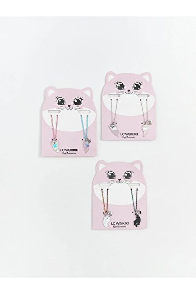 LC Waikiki Mixed Girls' Necklace Set of 2 (S6)