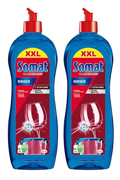 Somat Solutie de clatire pentru masina de spalat vase, 2 X 750 ml
