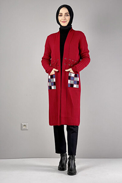 İbrahim Burak Etiler Collection سترة تريكو مخططة على الموضة