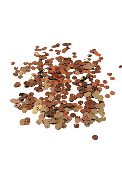 Serhat Aksesuar ve El İşçilik Bakır 8 mm Yandan Delikli Plastik Pul Payet 30 ...