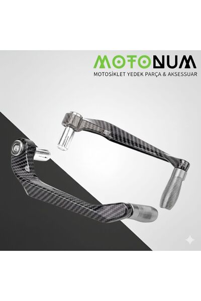 Motonum Tvs Rtr 200 Apache Manet Koruma Karbon Desenli-Titanyum Dekorlu-Mkm52874