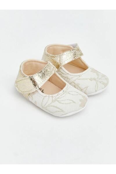 LC Waikiki Beige Baby Girl First Step Shoes (S6)