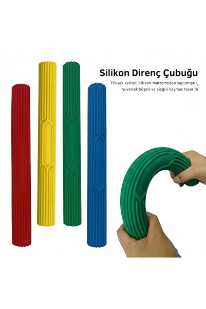 Direnç Çubuğu (Flex Bar) El Bilek Dirsek Güçlendirme Rehabilitasyon