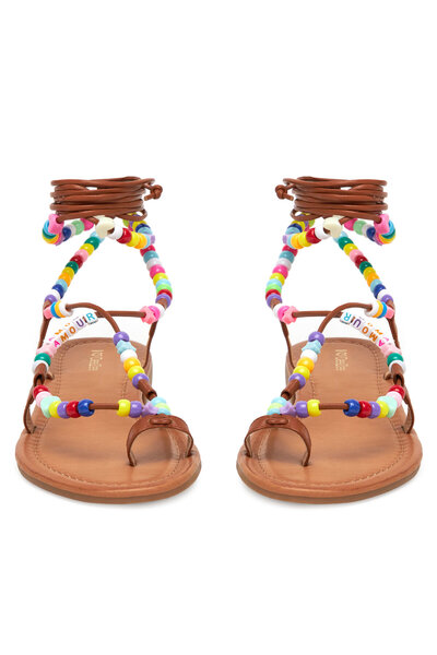 DeeZee women's sandals brown 3575