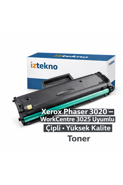 Xerox Phaser 3020 – WorkCentre 3025 Uyumlu | Çipli | Yüksek Kalite Muadil Toner