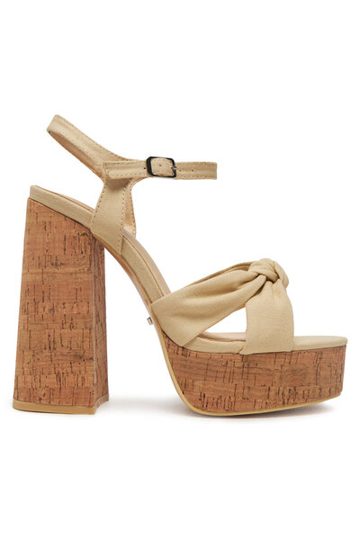 DeeZee Sandals Women Beige WX2015-S-3RM