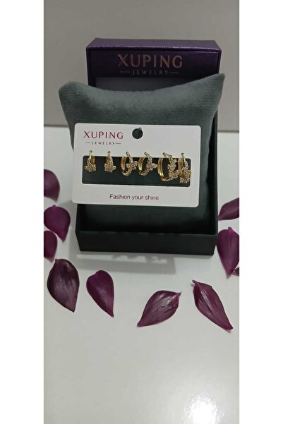 XUPING JEWELRY Triple Set Earrings