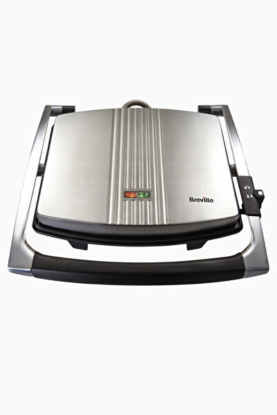 Breville VST026X 4 Dilim Sandviç Tost Makinesi, A Enerji Sınıfı, Paslanmaz Çelik