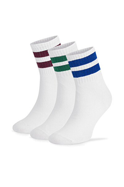 Sprandi short socks women white 0UB-002-AW24 (3-PACK