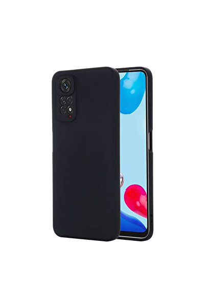 bewn Redmi Note 11s Uyumlu Siyah Lansman İçi Kadife Telefon Kılıfı
