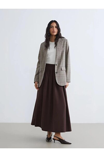 LC Waikiki Fusta plisată cu fermoar în talie (S6)