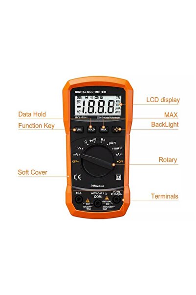 ALIEN Multimetru PM8233D+