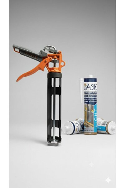 ask Silicone Caulking Gun Set with Three High-Quality Silicone Tubes